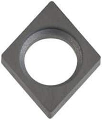 Seco - 7/16" Inscribed Circle, Diamond (Shape) Turning Shim for Indexables - 1/8" Thick, CCMM12 Shim Style, Negative Rake - USA Tool & Supply