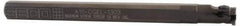 Seco - CG, Left Hand, Indexable Grooving Tool Holder - LC.. Insert Compatibility, 12" OAL, Through Coolant - USA Tool & Supply