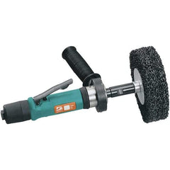 Dynabrade - 0.7 hp, 3,400 RPM Finishing Sander - 34.5 CFM Air Consumption, 6.21 bar Air Pressure, 1/4 NPT Inlet - USA Tool & Supply