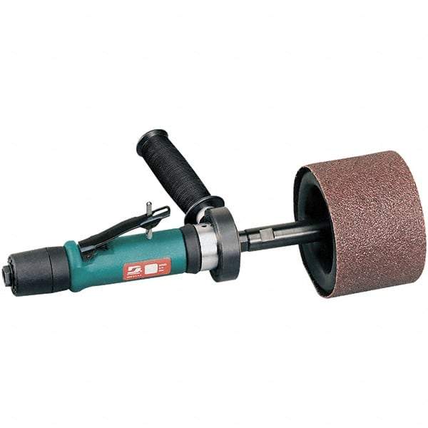 Dynabrade - 0.7 hp, 3,400 RPM Finishing Sander - 34.5 CFM Air Consumption, 6.21 bar Air Pressure, 1/4 NPT Inlet - USA Tool & Supply