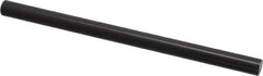 Pacific Bearing - 3/8" Diam, 6" Long, 6061-T6 Ceramic Coated Aluminum Feather Round Linear Shafting - 70C Hardness - USA Tool & Supply