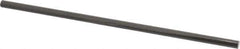 Pacific Bearing - 3/8" Diam, 1' Long, 6061-T6 Ceramic Coated Aluminum Feather Round Linear Shafting - 70C Hardness - USA Tool & Supply