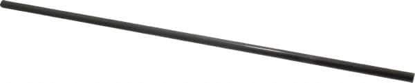 Pacific Bearing - 3/8" Diam, 18" Long, 6061-T6 Ceramic Coated Aluminum Feather Round Linear Shafting - 70C Hardness - USA Tool & Supply