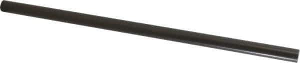 Pacific Bearing - 1/2" Diam, 1' Long, 6061-T6 Ceramic Coated Aluminum Feather Round Linear Shafting - 70C Hardness - USA Tool & Supply