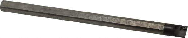 Kennametal - 15.24mm Min Bore Diam, 8" OAL, 1/2" Shank Diam, Indexable Boring Bar - CC.. 21.51 Insert, Screw Holding Method - USA Tool & Supply