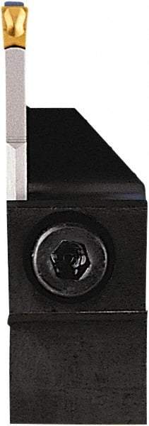 Seco - Tool Block Style 150.10, 15mm Blade Height, Indexable Cutoff Blade Tool Block - 5/8" Shank Height, 5/8" Shank Width - USA Tool & Supply
