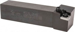 Seco - MCLN, Left Hand Cut, -5° Lead Angle, 1-1/2" Shank Height x 1-1/2" Shank Width, Negative Rake Indexable Turning Toolholder - 7" OAL, CN..64. Insert Compatibility, Series Multiple Lock - USA Tool & Supply