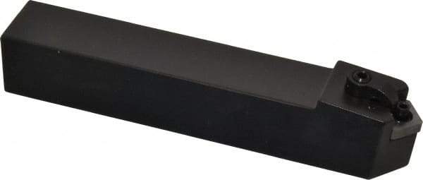 Seco - MCMN, Neutral Cut, 0° Lead Angle, 1" Shank Height x 1" Shank Width, Negative Rake Indexable Turning Toolholder - 6" OAL, CN..43. Insert Compatibility, Series Multiple Lock - USA Tool & Supply