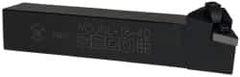 Seco - MDJN, Left Hand Cut, -3° Lead Angle, 1" Shank Height x 1" Shank Width, Negative Rake Indexable Turning Toolholder - 6" OAL, DN..43. Insert Compatibility, Series Multiple Lock - USA Tool & Supply