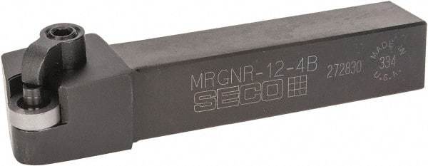 Seco - MRGN, Right Hand Cut, 3/4" Shank Height x 3/4" Shank Width, Negative Rake Indexable Turning Toolholder - 4-1/2" OAL, RN..43 Insert Compatibility, Series Multiple Lock - USA Tool & Supply