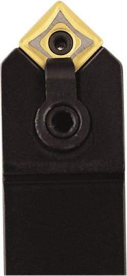 Seco - MSDN, Neutral Cut, 45° Lead Angle, 5/8" Shank Height x 5/8" Shank Width, Negative Rake Indexable Turning Toolholder - 4-1/2" OAL, SNMG 322 Insert Compatibility, Series Multi-Directional Turning (MDT) - USA Tool & Supply