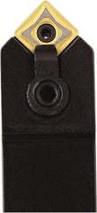 Seco - MSDN, Neutral Cut, 45° Lead Angle, 5/8" Shank Height x 5/8" Shank Width, Negative Rake Indexable Turning Toolholder - 4-1/2" OAL, SNMG 322 Insert Compatibility, Series Multi-Directional Turning (MDT) - USA Tool & Supply