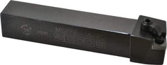 Seco - MSRN, Left Hand Cut, 15° Lead Angle, 1" Shank Height x 1" Shank Width, Negative Rake Indexable Turning Toolholder - 6" OAL, SN..43. Insert Compatibility, Series Multiple Lock - USA Tool & Supply