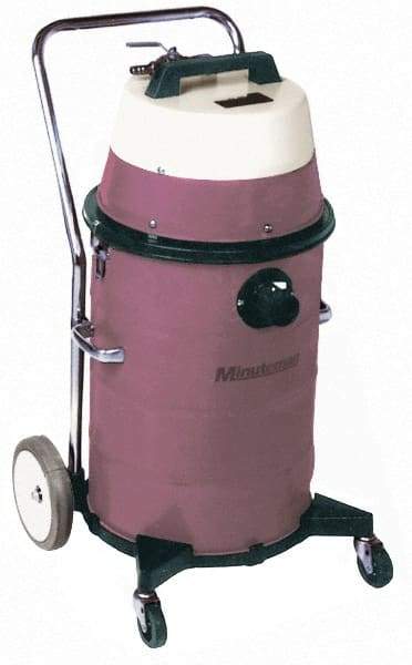 Minuteman - 15 Gal Steel Tank, Air Powered Pneumatic Canister Wet/Dry Vacuum - Accessories Included - USA Tool & Supply