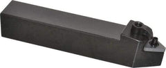 Seco - MTEN, Neutral Cut, 0° Lead Angle, 3/4" Shank Height x 3/4" Shank Width, Negative Rake Indexable Turning Toolholder - 4-1/2" OAL, TN..33. Insert Compatibility, Series Multiple Lock - USA Tool & Supply