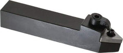 Seco - MTEN, Neutral Cut, 0° Lead Angle, 3/4" Shank Height x 3/4" Shank Width, Negative Rake Indexable Turning Toolholder - 4-1/2" OAL, TN..43. Insert Compatibility, Series Multiple Lock - USA Tool & Supply