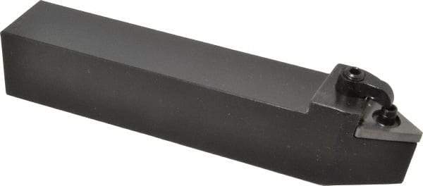 Seco - MTEN, Neutral Cut, 0° Lead Angle, 1-1/4" Shank Height x 1-1/4" Shank Width, Negative Rake Indexable Turning Toolholder - 7" OAL, TN..54. Insert Compatibility, Series Multiple Lock - USA Tool & Supply