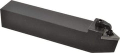 Seco - MTEN, Neutral Cut, 0° Lead Angle, 1-1/4" Shank Height x 1-1/4" Shank Width, Negative Rake Indexable Turning Toolholder - 7" OAL, TN..54. Insert Compatibility, Series Multiple Lock - USA Tool & Supply