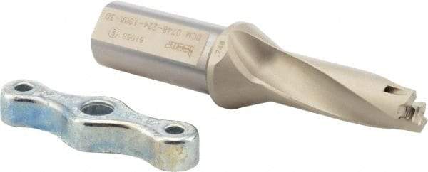 Iscar - 3/4 to 0.783" Diam, 3xD, 2.24" Max Depth, 1" Shank Diam, Replaceable Tip Drill - IDI Insert, 19 Seat Size, DCM Toolholder, Series ChamDrill - USA Tool & Supply