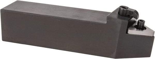 Seco - MTEN, Neutral Cut, 0° Lead Angle, 1-1/2" Shank Height x 1-1/2" Shank Width, Negative Rake Indexable Turning Toolholder - 7" OAL, TN..66. Insert Compatibility, Series Multiple Lock - USA Tool & Supply