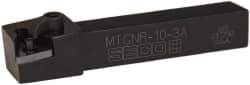 Seco - MTGN, Right Hand Cut, 5/8" Shank Height x 5/8" Shank Width, Negative Rake Indexable Turning Toolholder - 4" OAL, TN..33. Insert Compatibility, Series Multiple Lock - USA Tool & Supply