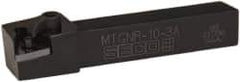 Seco - MTGN, Right Hand Cut, 5/8" Shank Height x 5/8" Shank Width, Negative Rake Indexable Turning Toolholder - 4" OAL, TN..33. Insert Compatibility, Series Multiple Lock - USA Tool & Supply