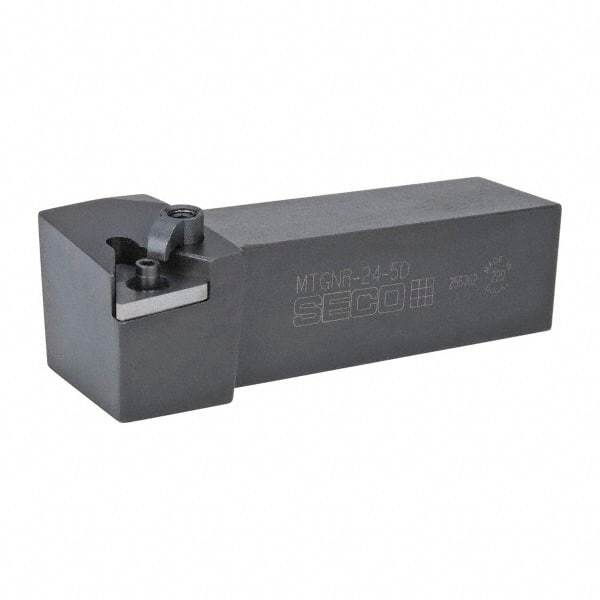 Seco - MTGN, Right Hand Cut, 1-1/2" Shank Height x 1-1/2" Shank Width, Negative Rake Indexable Turning Toolholder - 6" OAL, TN..54. Insert Compatibility, Series Multiple Lock - USA Tool & Supply