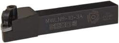 Seco - MWLN, Right Hand Cut, -5° Lead Angle, 5/8" Shank Height x 5/8" Shank Width, Negative Rake Indexable Turning Toolholder - 4" OAL, WN..33. Insert Compatibility, Series Multiple Lock - USA Tool & Supply