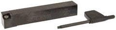 Seco - SCLC, Right Hand Cut, -5° Lead Angle, 5/8" Shank Height x 5/8" Shank Width, Neutral Rake Indexable Turning Toolholder - 4" OAL, CC..32.5. Insert Compatibility, Series Screw Lock - USA Tool & Supply