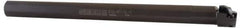 Seco - 1.28" Min Bore Diam, 12" OAL, 1" Shank Diam, MCLN Indexable Boring Bar - CNMG 432 Insert, Pin & Clamp Holding Method - USA Tool & Supply