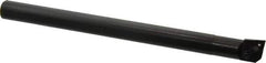 Seco - 1" Min Bore Diam, 10" OAL, 3/4" Shank Diam, MCLN Indexable Boring Bar - CNMG 322 Insert, Pin & Clamp Holding Method - USA Tool & Supply
