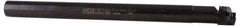Seco - 1.28" Min Bore Diam, 12" OAL, 1" Shank Diam, MWLN Indexable Boring Bar - WNMG 432 Insert, Pin & Clamp Holding Method - USA Tool & Supply