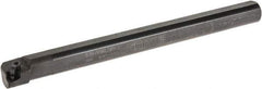 Seco - 1.2" Min Bore Diam, 12" OAL, 1" Shank Diam, MWLN Indexable Boring Bar - WNMG 332 Insert, Pin & Clamp Holding Method - USA Tool & Supply