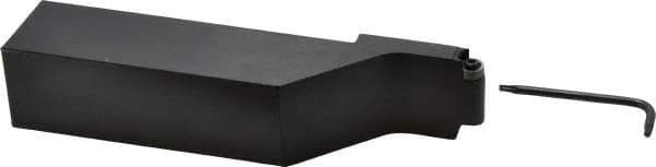 Seco - SRGC, Right Hand Cut, 1-1/4" Shank Height x 1-1/4" Shank Width, Neutral Rake Indexable Turning Toolholder - 6" OAL, RCMT32.5. Insert Compatibility, Series Screw Lock - USA Tool & Supply