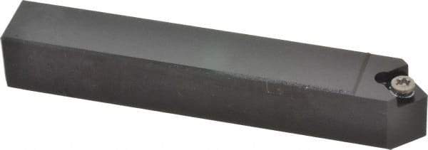 Seco - SSDC, Neutral Cut, 0° Lead Angle, 5/8" Shank Height x 5/8" Shank Width, Neutral Rake Indexable Turning Toolholder - 4" OAL, SC..32.51 Insert Compatibility, Series Screw Lock - USA Tool & Supply