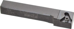 Seco - STGC, Left Hand Cut, 3/8" Shank Height x 3/8" Shank Width, Neutral Rake Indexable Turning Toolholder - 2-1/2" OAL, TC..21.5. Insert Compatibility, Series Screw Lock - USA Tool & Supply