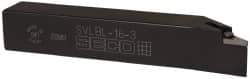 Seco - SVLB, Left Hand Cut, -5° Lead Angle, 1" Shank Height x 1" Shank Width, Neutral Rake Indexable Turning Toolholder - 6" OAL, VB..33. Insert Compatibility, Series Screw Lock - USA Tool & Supply