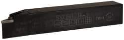Seco - SVLB, Right Hand Cut, -5° Lead Angle, 1" Shank Height x 1" Shank Width, Neutral Rake Indexable Turning Toolholder - 6" OAL, VB..33. Insert Compatibility, Series Screw Lock - USA Tool & Supply