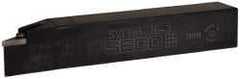 Seco - SVLB, Right Hand Cut, -5° Lead Angle, 1" Shank Height x 1" Shank Width, Neutral Rake Indexable Turning Toolholder - 6" OAL, VB..33. Insert Compatibility, Series Screw Lock - USA Tool & Supply