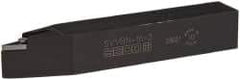 Seco - SVVB, Neutral Cut, 0° Lead Angle, 1" Shank Height x 1" Shank Width, Neutral Rake Indexable Turning Toolholder - 6" OAL, VB..33. Insert Compatibility, Series Screw Lock - USA Tool & Supply