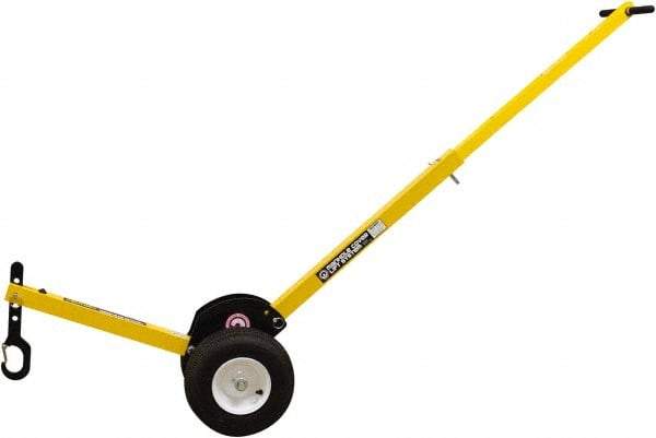 Mag-Mate - 400 Lb Load Capacity, Lift Magnet Dolly - 12" High x 41" Long x 13" Wide - USA Tool & Supply