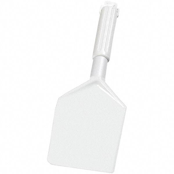 Carlisle - Sparta White Nylon Mixing Paddle without Holes - 13-1/2" Overall Length - USA Tool & Supply