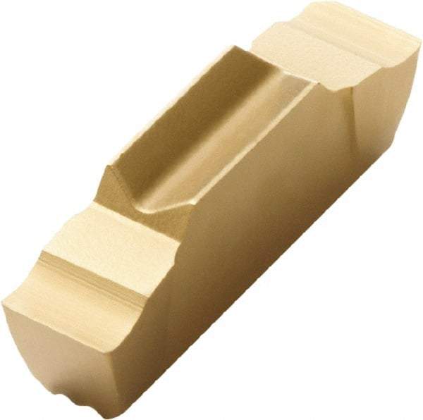Seco - LCGF, 0.315" Cutting Width, GG, CP500 Grade, Double End Multi-Directional Turning Insert - TiAlN, TiN Coated - USA Tool & Supply