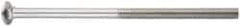 Value Collection - 1/4-20 UNC 6" Length Under Head, Standard Square Neck, Carriage Bolt - 18-8 Stainless Steel, Uncoated - USA Tool & Supply