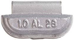 Bada - 1.75 oz Wheel Weight - Steel, For Use with Automotive & Light Trucks - USA Tool & Supply
