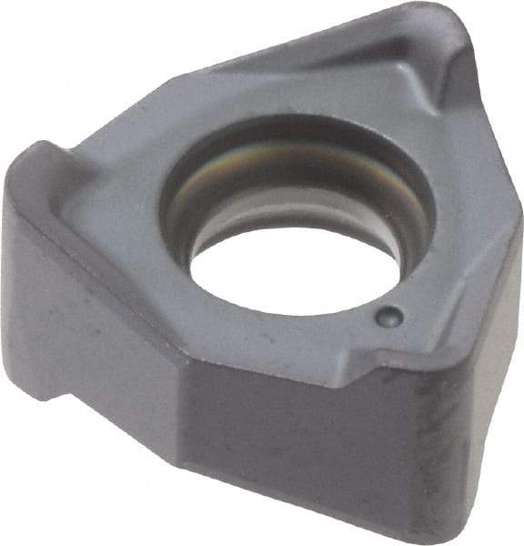 Seco - XNEX40308 M08 Grade MK2000 Carbide Milling Insert - TiAlN Finish, 0.264" Inscribed Circle, 0.031" Corner Radius - USA Tool & Supply