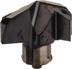 Iscar - Series ICK, 0.587" Diam Grade IC908 140° Replaceable Drill Tip - Carbide, TiAlN Finish, 14 Seat Size, Through Coolant - USA Tool & Supply