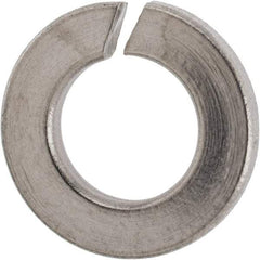 Made in USA - 5/16", 0.078" Thick Split Lock Washer - 316 Stainless Steel, 0.314" Min ID, 0.322" Max ID, 0.583" Max OD - USA Tool & Supply