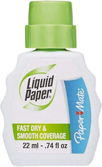 Paper Mate Liquid Paper - Correction Fluids Foam Applicator - 22 ml - USA Tool & Supply