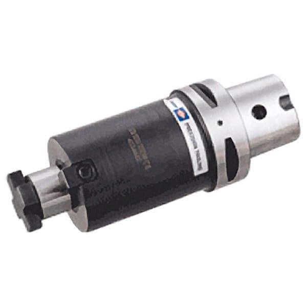 Iscar - C6 Modular Connection 1" Pilot Diam Shell Mill Holder - 3.937" Flange to Nose End Projection, 2.165" Nose Diam, Through-Spindle Coolant - Exact Industrial Supply